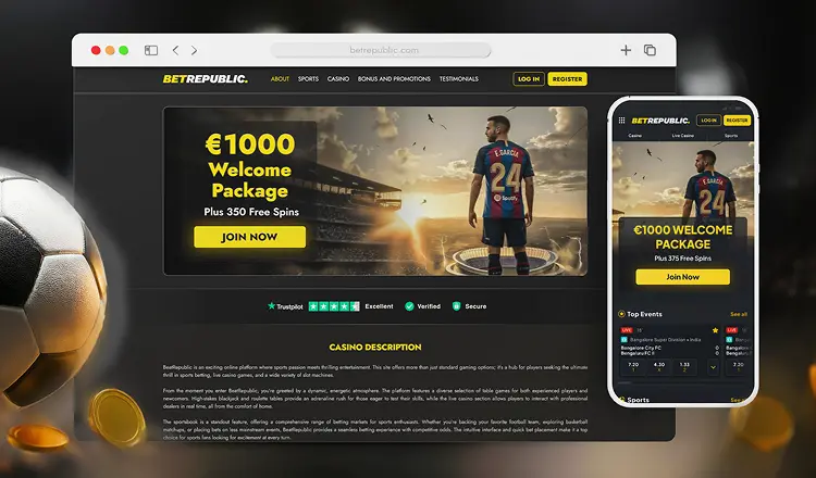 Bet Republic Welcome Offer